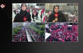 شاهد.. طهران تتحول إلى ساحة وداع جماهيري مهيب!