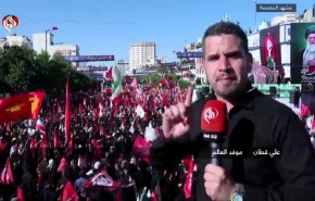 كاميرا العالم ترصد إحتشاد الملايين في مشهد المقدسة لوداع القائد الشهيد