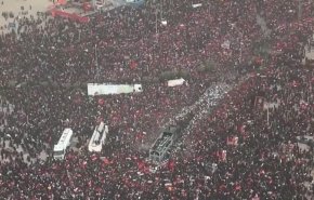  أكثر من 40 مليون مشارك في تشييع الشهيد الامام الخامنئي