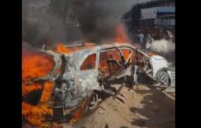 شهادت ۲ فلسطینی در حمله پهپادی رژیم صهیونیستی به خودرویی در غزه