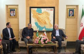 ورود وزیر کشور پاکستان به تهران با استقبال مومنی
