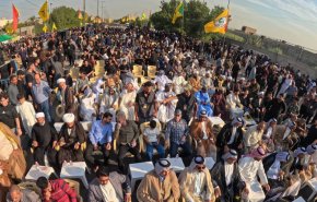 آغاز مراسم جشن خروج نیروهای اشغالگر آمریکایی از عراق