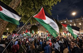 طنین‌انداز شدن فریاد اعتراض به جنایات رژیم صهیونیستی در قلب لندن 
