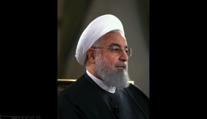 عکس/ گفتگوی تلویزیونی رئیس جمهوری با مردم 