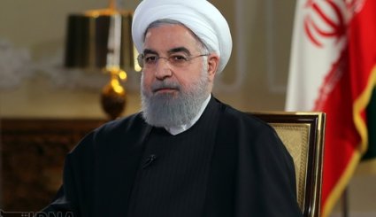 عکس/ گفتگوی تلویزیونی رئیس جمهوری با مردم 