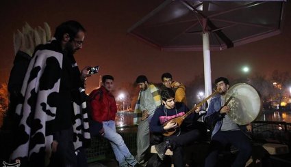 روایت تصویری از شب پُر استرس تهرانی‌ها