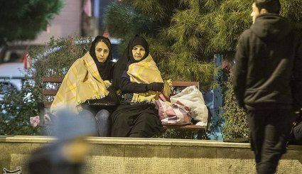 روایت تصویری از شب پُر استرس تهرانی‌ها