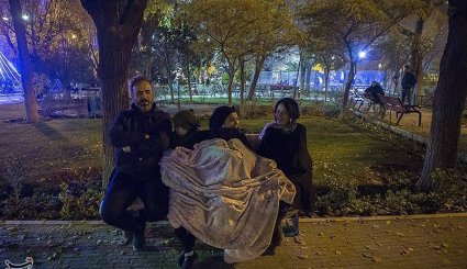 روایت تصویری از شب پُر استرس تهرانی‌ها