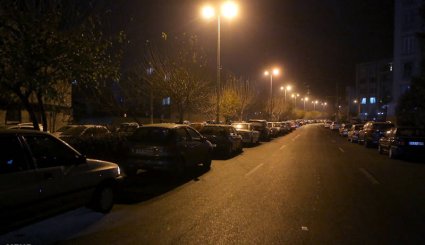 روایت تصویری از شب پُر استرس تهرانی‌ها