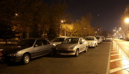 روایت تصویری از شب پُر استرس تهرانی‌ها