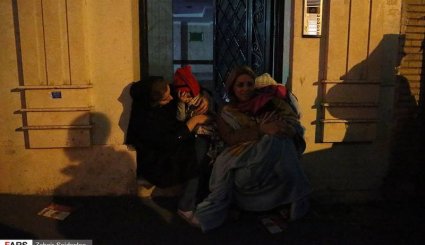 روایت تصویری از شب پُر استرس تهرانی‌ها