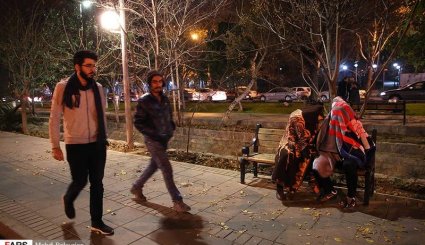 روایت تصویری از شب پُر استرس تهرانی‌ها