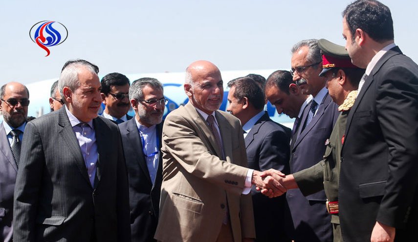 رئیس‌جمهور افغانستان وارد تهران شد+تصاویر