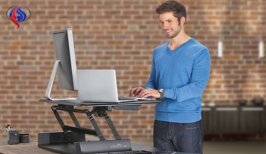 فواید استفاده از میز کار ایستاده + تصاویر