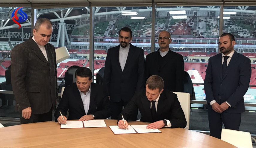 إتفاقية للتعاون الكروي بين إيران وروسيا