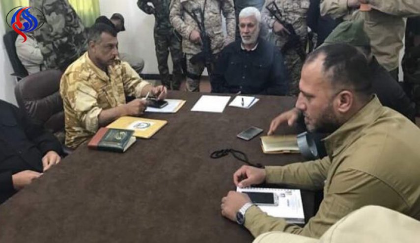 المهندس يجتمع مع قيادات الحشد الشعبي في نينوى