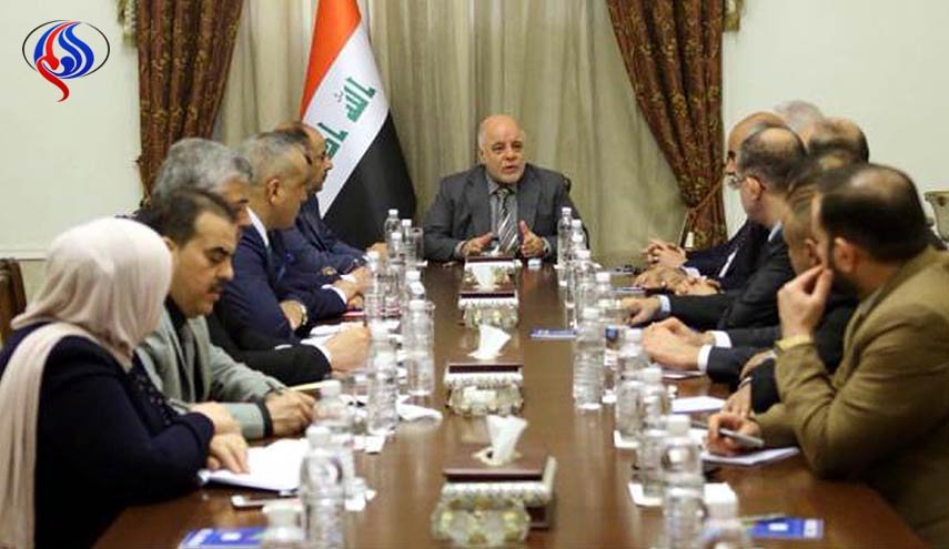 العبادي يؤكد لوفد من تحالف القوى موقف الحكومة الثابت بالغاء نتائج استفتاء كردستان