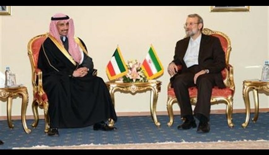 لاريجاني: العلاقات بين ايران والكويت جيدة ولا بد من تطويرها