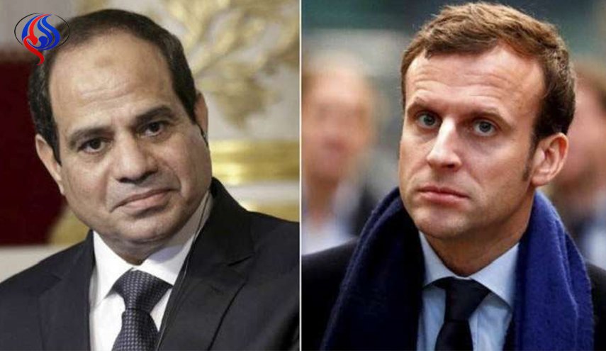 الإليزيه: ماكرون والسيسي سيبحثان الحرب على الإرهاب وحقوق الإنسان
