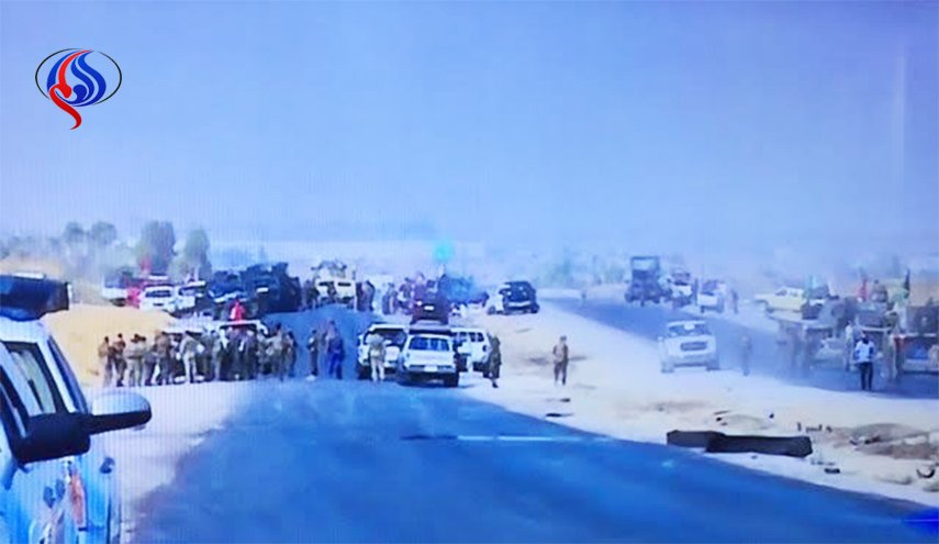 القوات الامنية تصل سيطرة اربيل - كركوك وتتوقف عندها