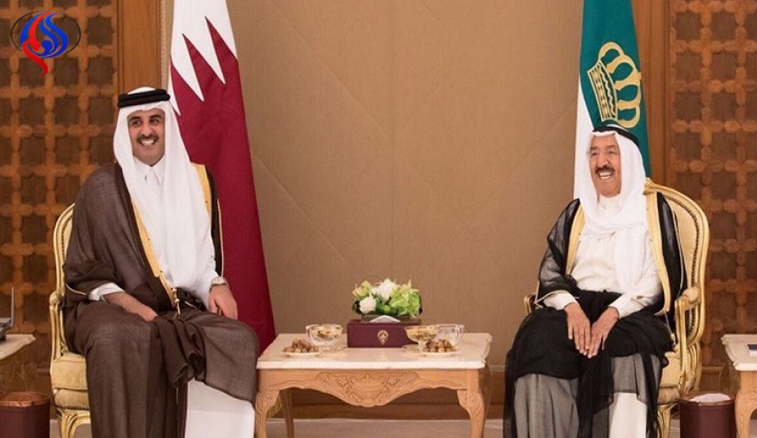 ما هو  فحوى رسالة أمير الكويت لنظيره القطري حول الأزمة الخليجية؟

