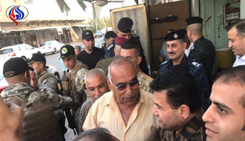 بالصور.. وزير الداخلية العراقي یدخل كركوك