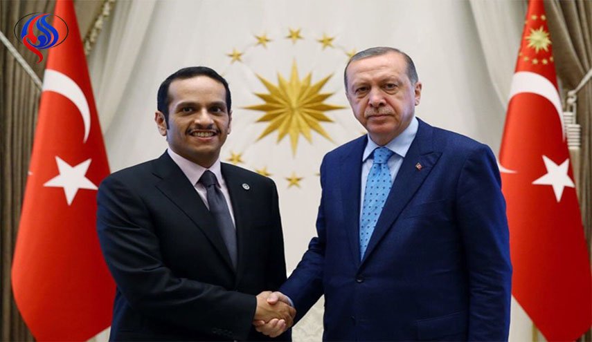 اردوغان يستقبل وزير الخارجية القطري بعيدا عن الاعلام 