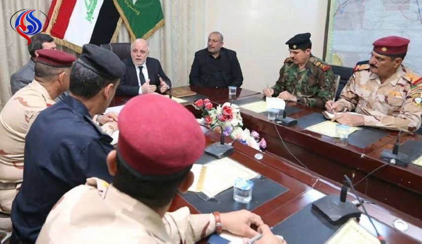 العبادي يأمر بإيقاف حركة القوات العسكرية في كردستان لمدة ٢٤ ساعة