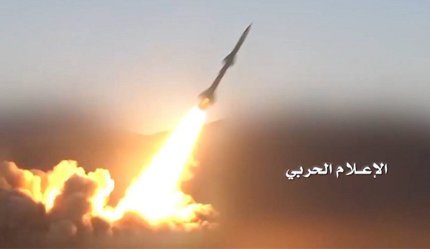 تحالف العدوان يعترف بسقوط صاروخ قاهر تو إم الباليستي في بير عسكر بنجران
