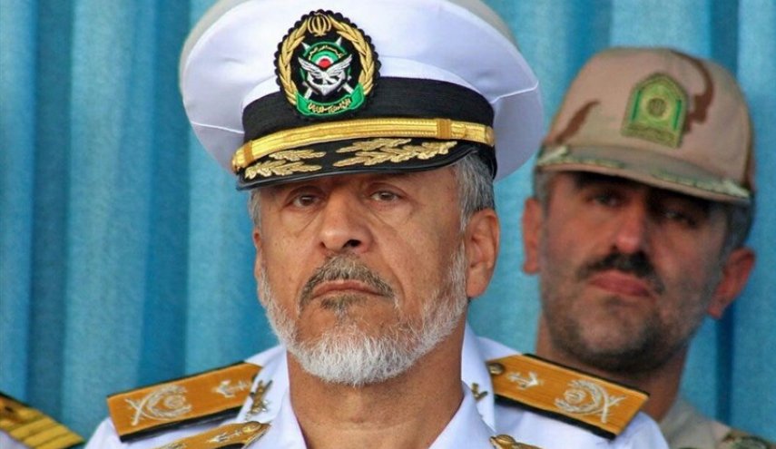 الأميرال سياري: نظام الهيمنة العالمي لا يجرؤ على مهاجمة إيران