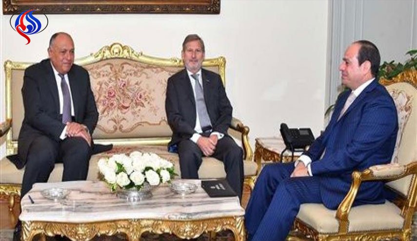 هذا ما أكده السيسي لمنسق الاتحاد الاوروبي..