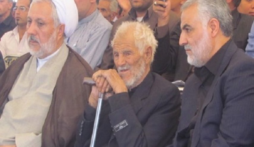 والد اللواء قاسم سليماني في ذمة الله