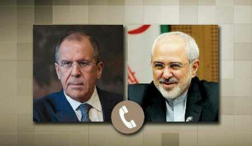 ظريف ولافروف يبحثان القمة الزعماء روحاني وبوتين وعلييف
