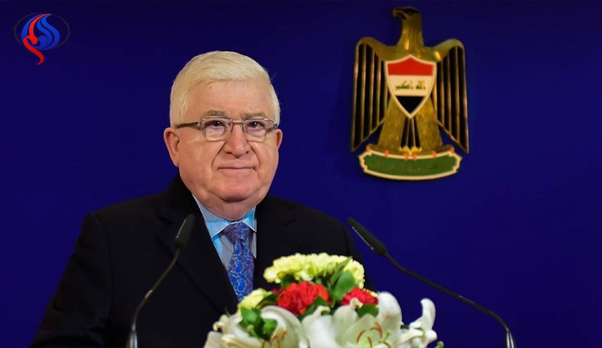 الرئيس العراقي: ملتزمون بموعد اجراء الانتخابات