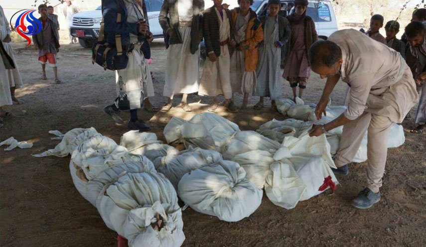 تفاصيل وصور لمجزرة سعودية على منزل عائلة في صعدة