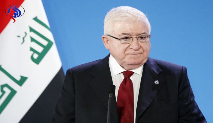 معصوم يؤكد عزم العراق على دحر 
