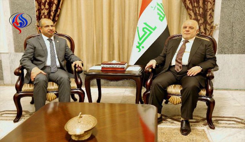 العبادي والجبوري يؤكدان ضرورة التعاون مع دول الجوار