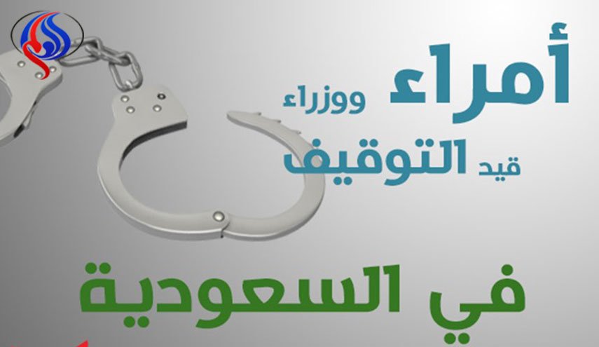 صور الأمراء والمسؤولين الموقوفين بالسعودية