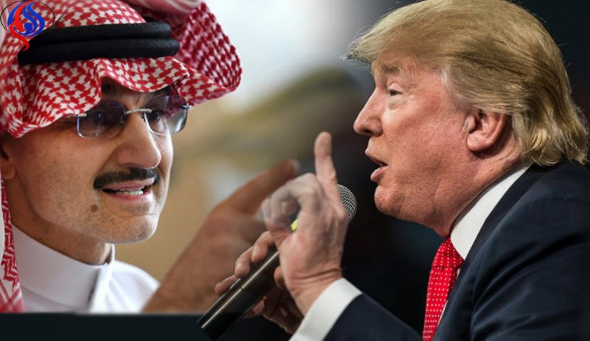 سجن الامیر الوليد بن طلال لشتمه ترامب على تويتر؟