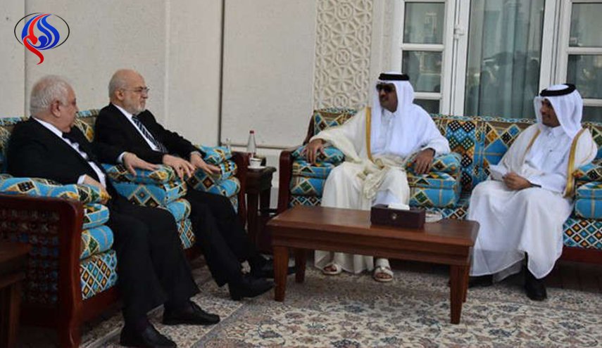 هذا ما أكده ابراهيم الجعفري لأمير قطر..