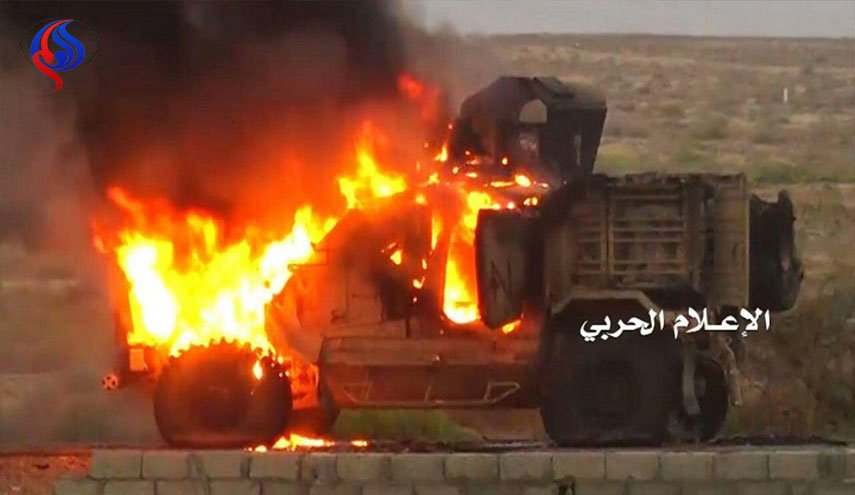 مقتل مرتزقة وإحراق 5 آليات في عمليات للجيش واللجان بمأرب والجوف