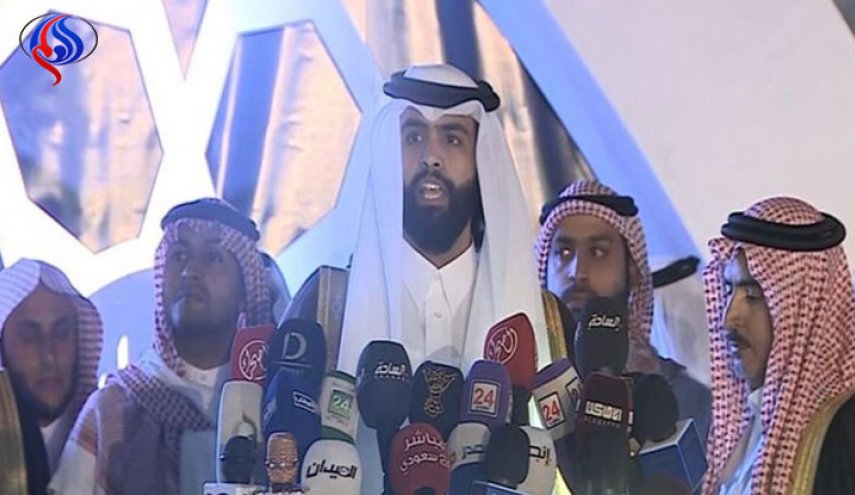 بن سحيم يهدد حكومة قطر من السعودية..وهكذا يرد ناشطون.. 