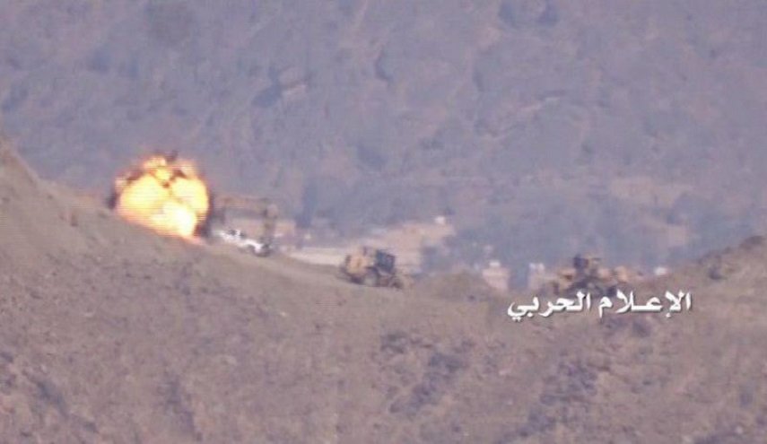 قصف تجمعات مرتزقة السعودية وعملية قنص في نجران وعسير 