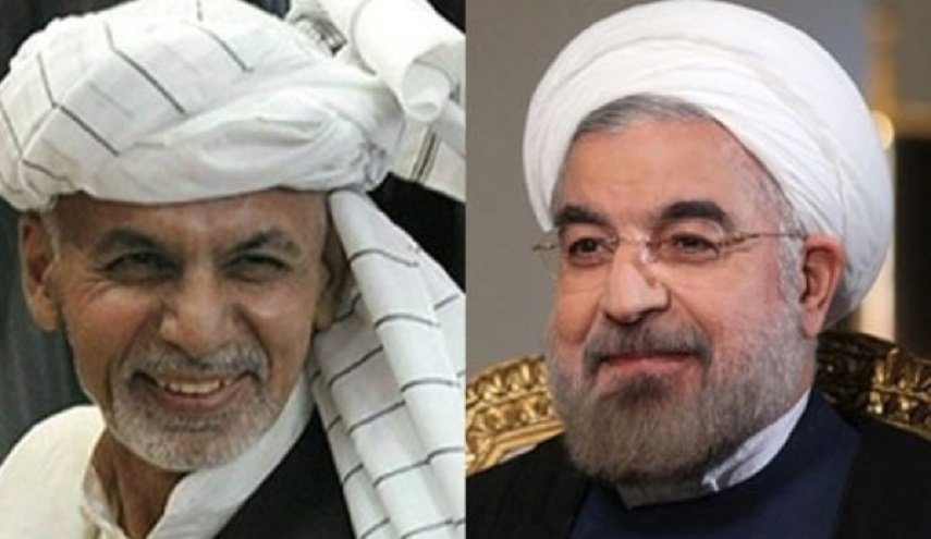  روحاني لأحمد زي: إستقرار الأمن فی أفغانستان یخدم مصالح المنطقة