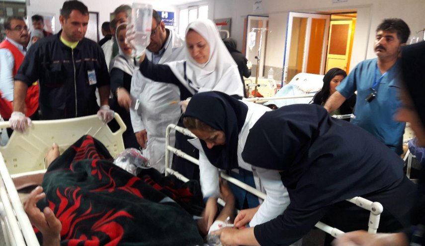 ارتفاع عدد ضحايا زلزال كرمانشاه الى 483 شخصا