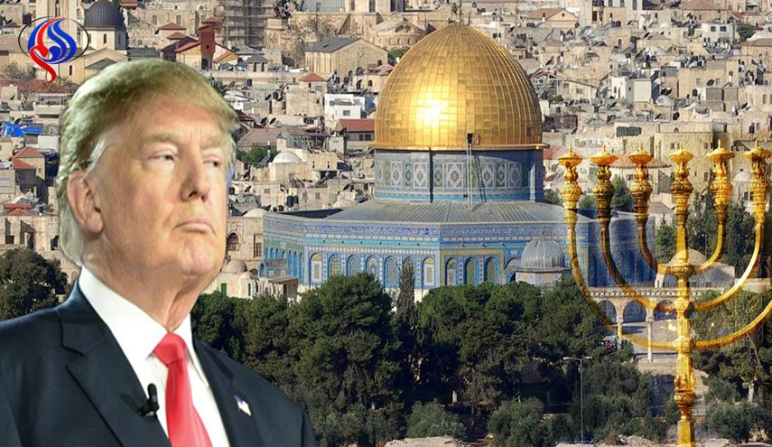 ترامب يهود القدس في مولد النبي محمد (ص)