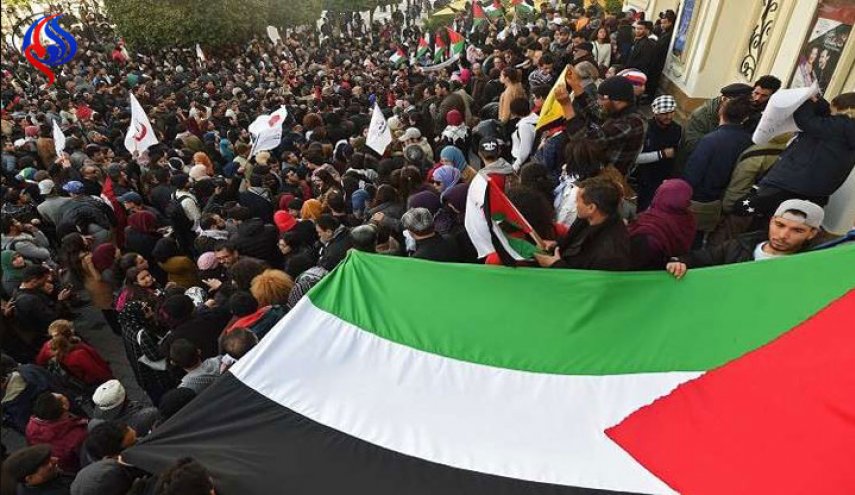  شوارع تونس تهتز نصرة للقدس