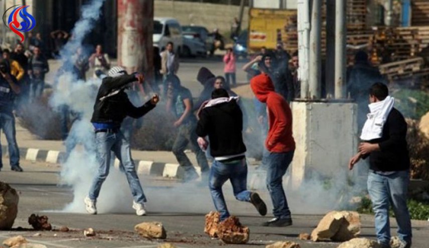 درگیری شدید بین فلسطینی ها و نظامیان رژیم اشغالگر از سر گرفته شد