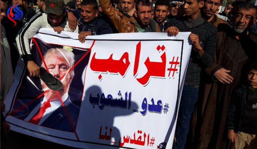 انطلاق مظاهرات حاشدة في عموم العراق نصرة للقدس الشريف