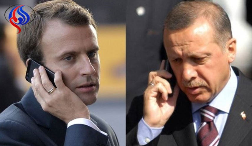 أردوغان وماكرون يتّفقان على بذل جهود مشتركة من أجل القدس 